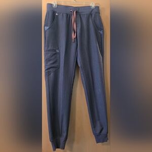 FIGS Women's Zamora Jogger Scrub Pants™ Heather Denim Size S